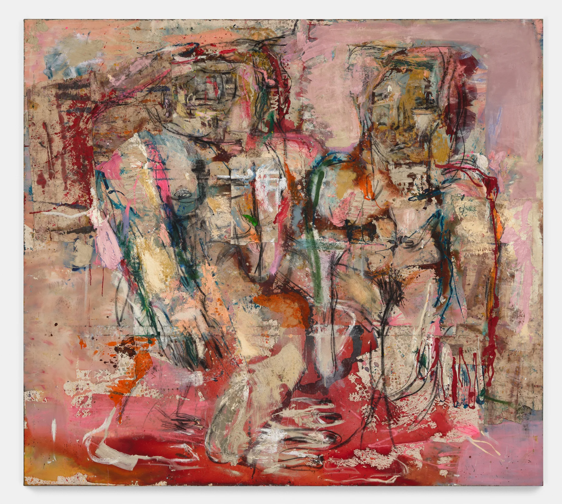 Daniel Crews-Chubb, Out of Chaos II (pink), 2024
