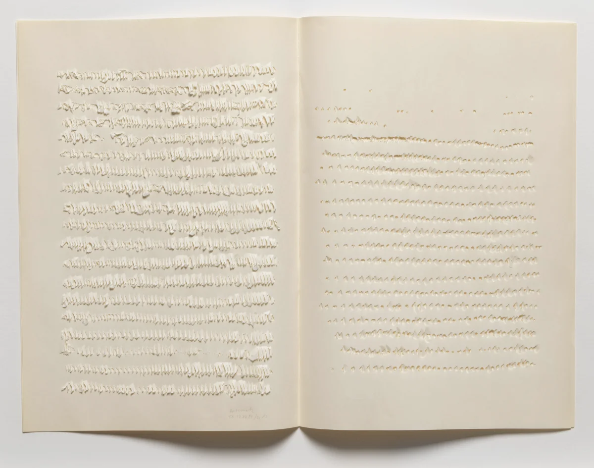 Oskar Holweck, Diary Series - 17 XII 83 S. 13 + S. 12 (WVZ OH - 0399 - Tb - S.13_ S.12, 1983