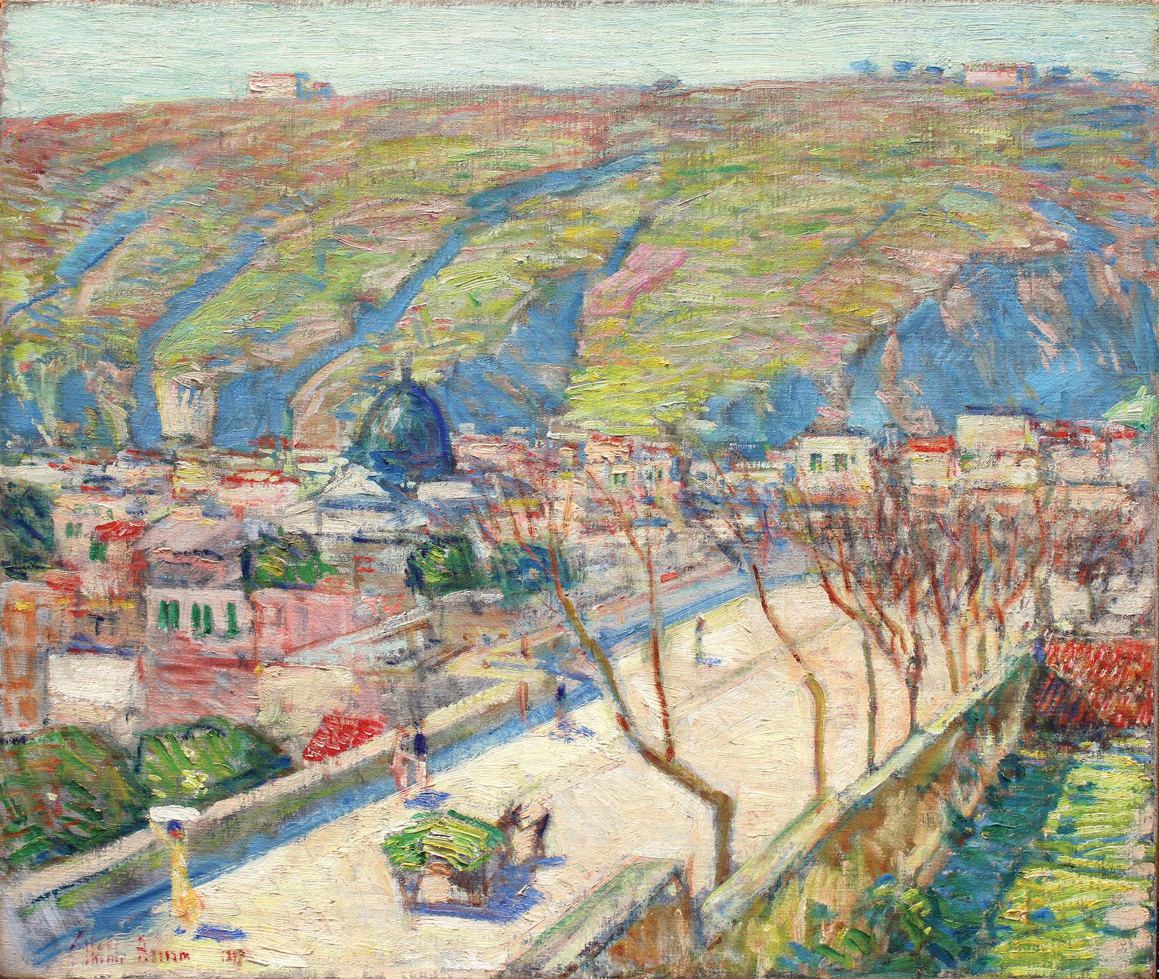Childe Hassam, Bridge at Posillipo, Naples, 1897
