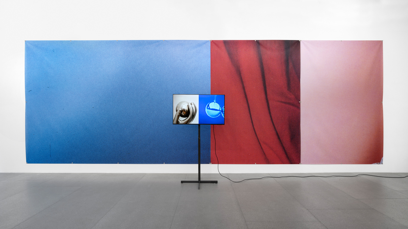 Laura Schawelka, Laura Schawelka, Laura Schawelka, Laura Schawelka & Laura Schawelka, Backgrounds (Cartier, Marylin, Blue, Red and Pink), 2024
