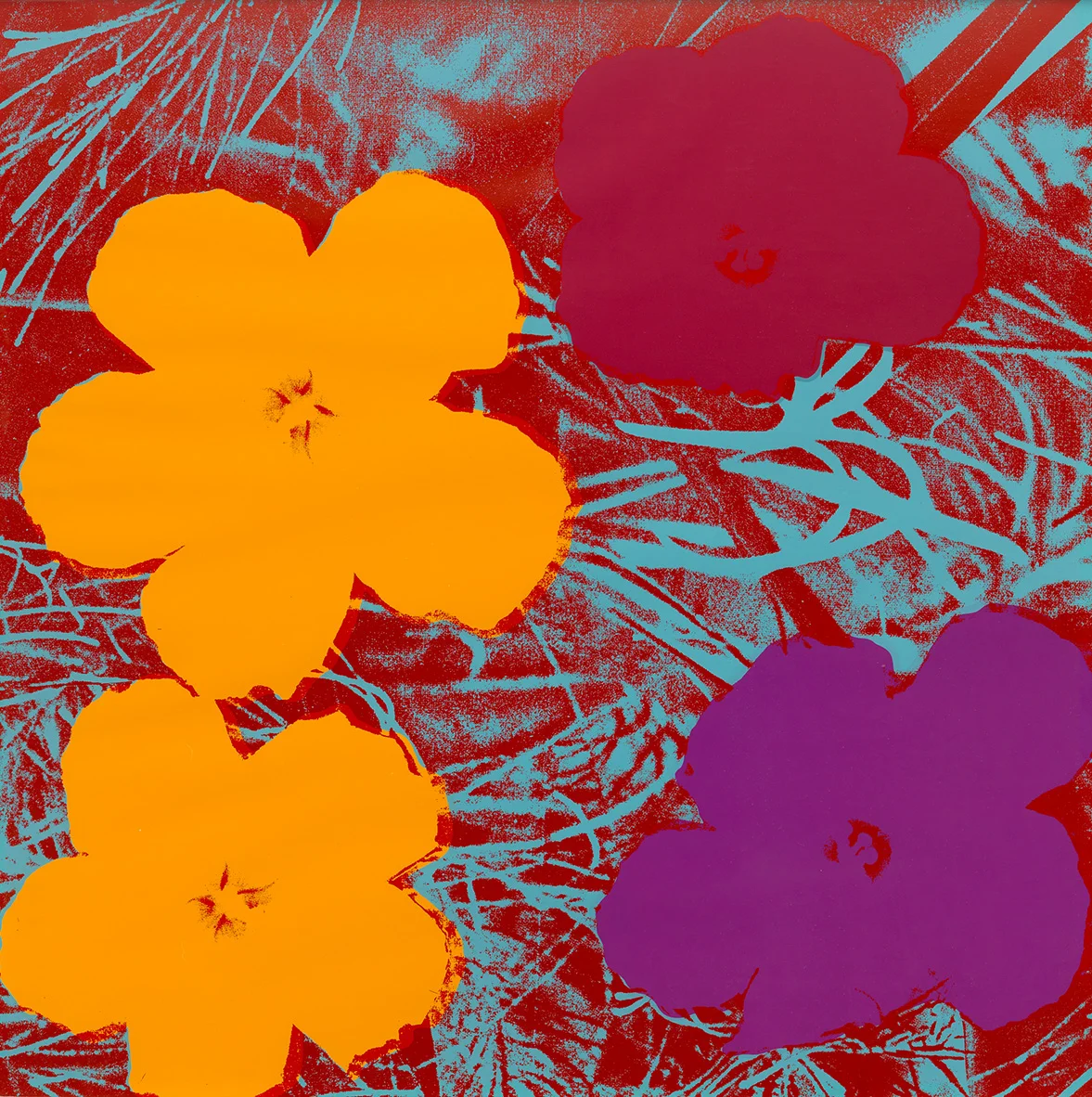 Andy Warhol, Flowers, 1970
