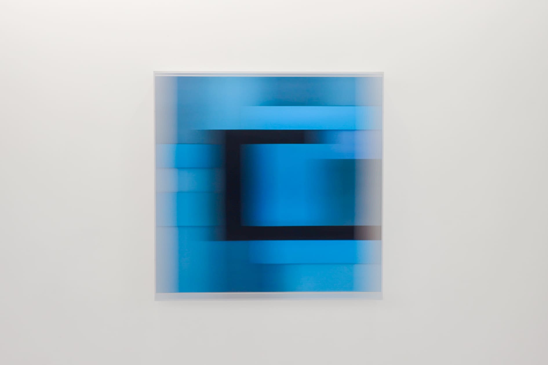 Christiane Grimm, Transformation, blau II, 2024