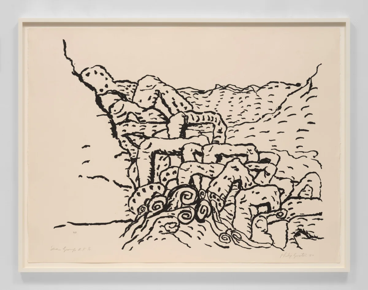 Philip Guston, Sea Group, 1980