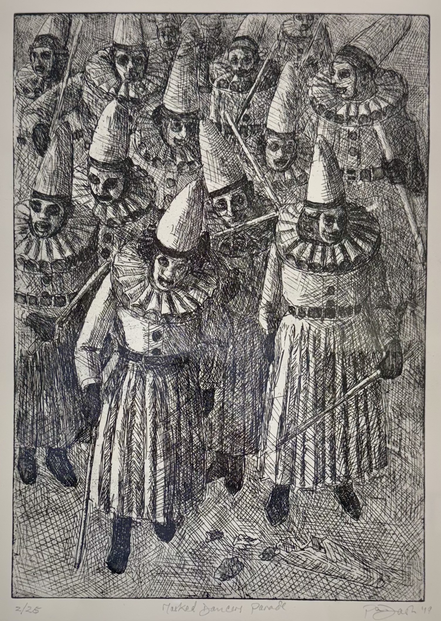 Paul Dash, Masked Dancers Parade, 2019