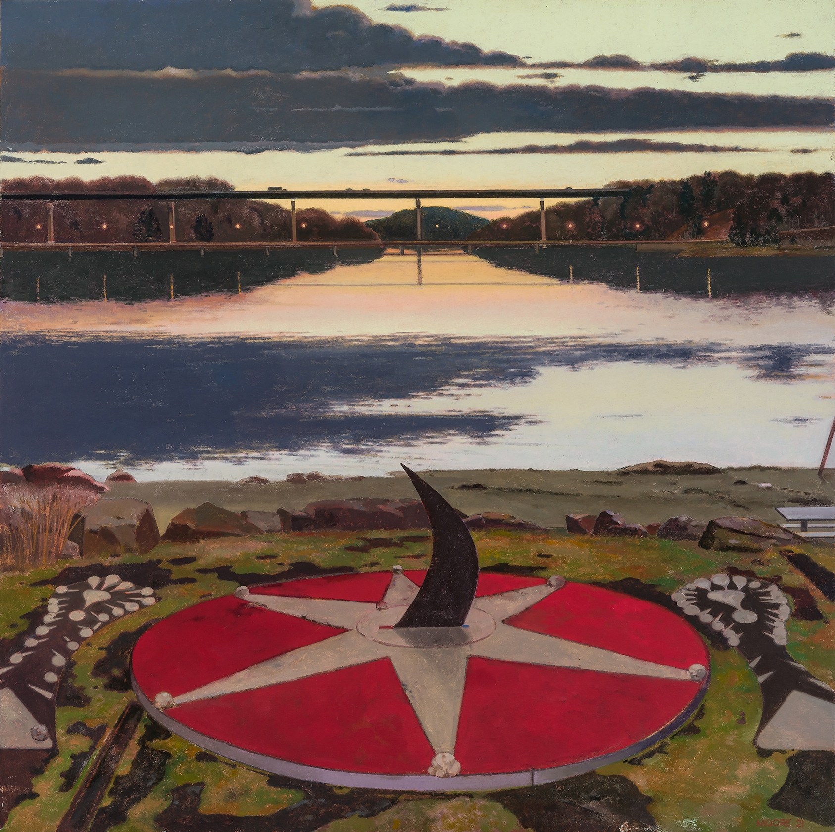 John Moore, Sundial, 2021