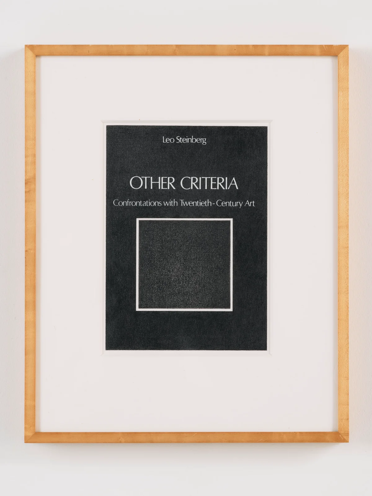 Steve Wolfe, Untitled (Study #1 for Other Criteria), 1988