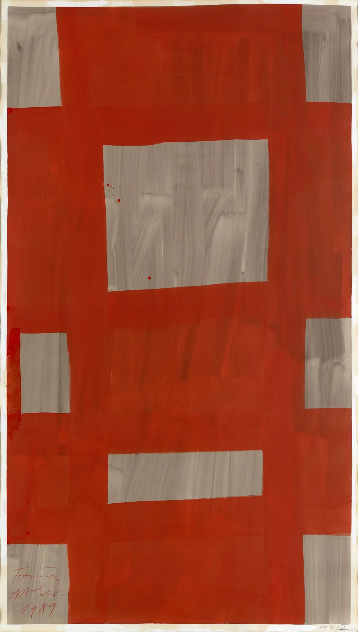 Günther Förg, Untitled, 1989