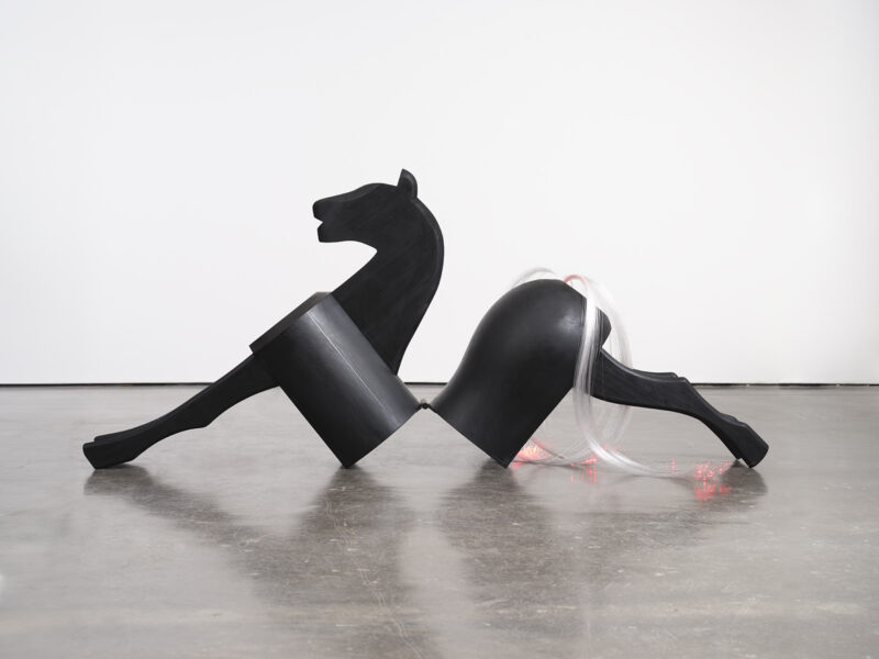 Image for Alexandra Bircken: Gebrochenes Pferd, at Maureen Paley