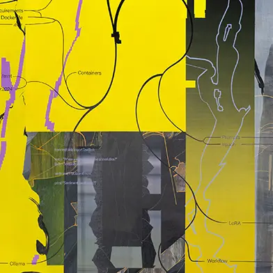 Image from Zhong Wei: Patch Notes, at Larkin Durey