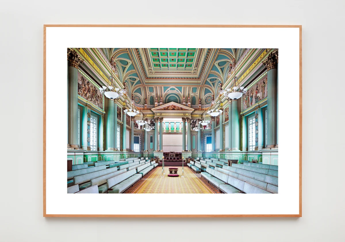 Candida Höfer, Masonic Temple Philadelphia I, 2007
