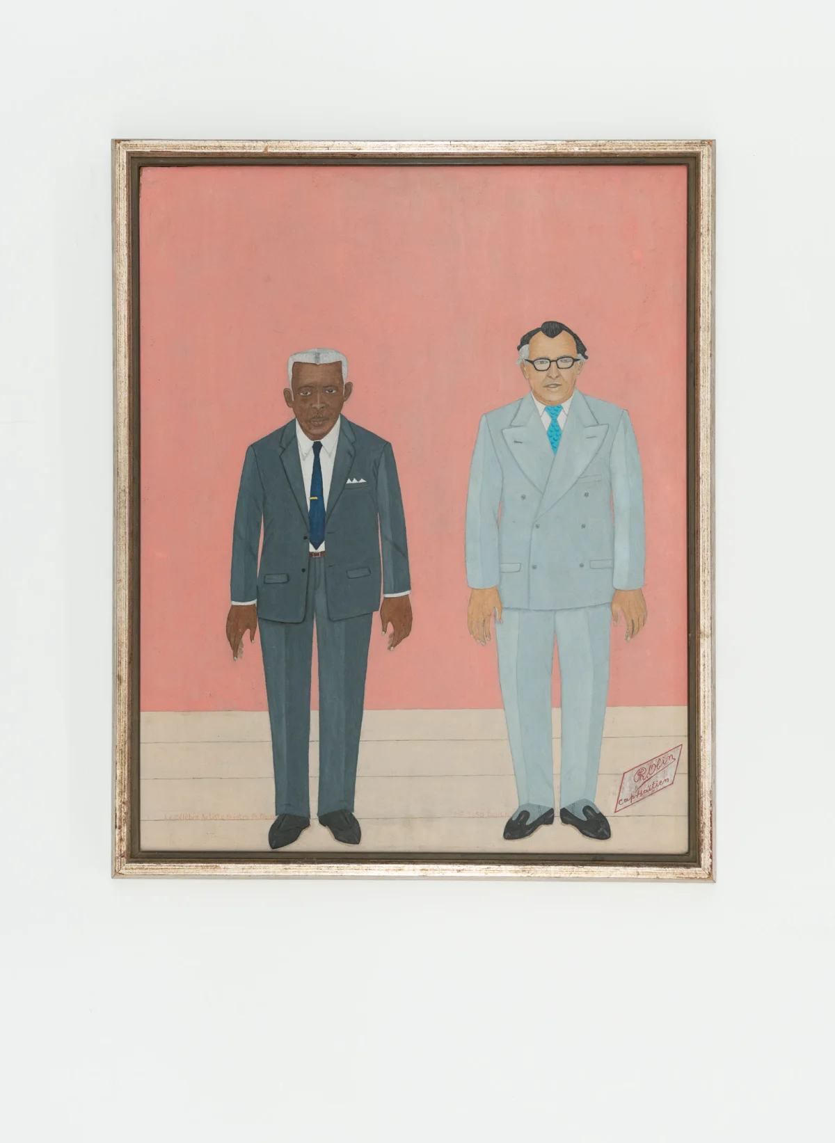 Philomé Obin, Issa & The Artist, c.1950