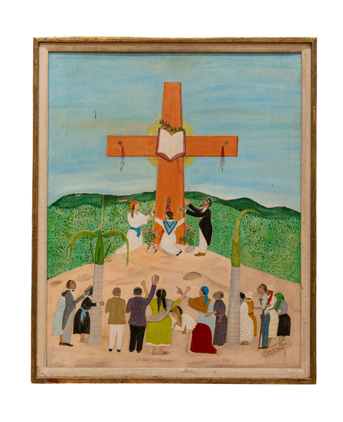 Sénèque Obin, L'Amour du Calvaire, c.1950