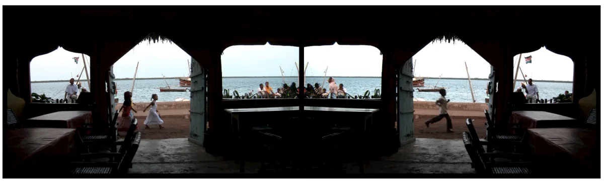 Theo Eshetu, View from Bar Olympia, 2012