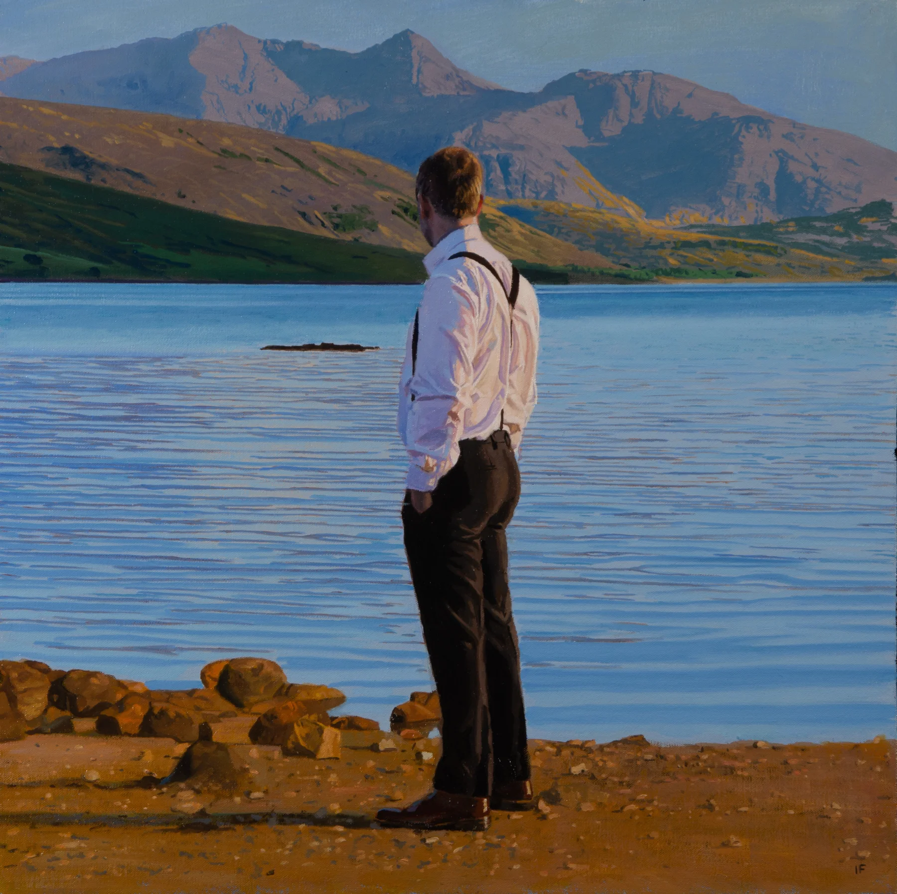 Image for Iain Faulkner: A Man Alone..., at Pontone Gallery