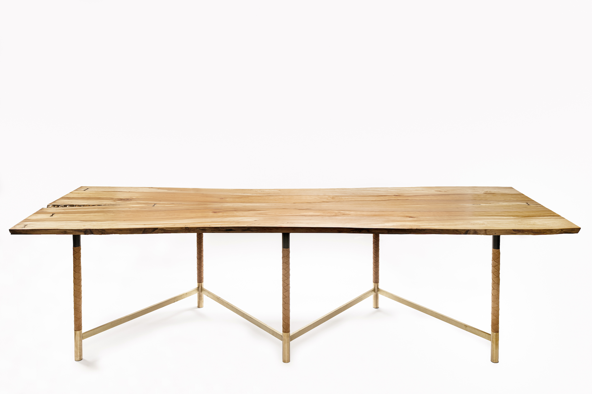 Laura Bergsøe, Truffle Beech Bronze Table (Dyrehaven), 2023