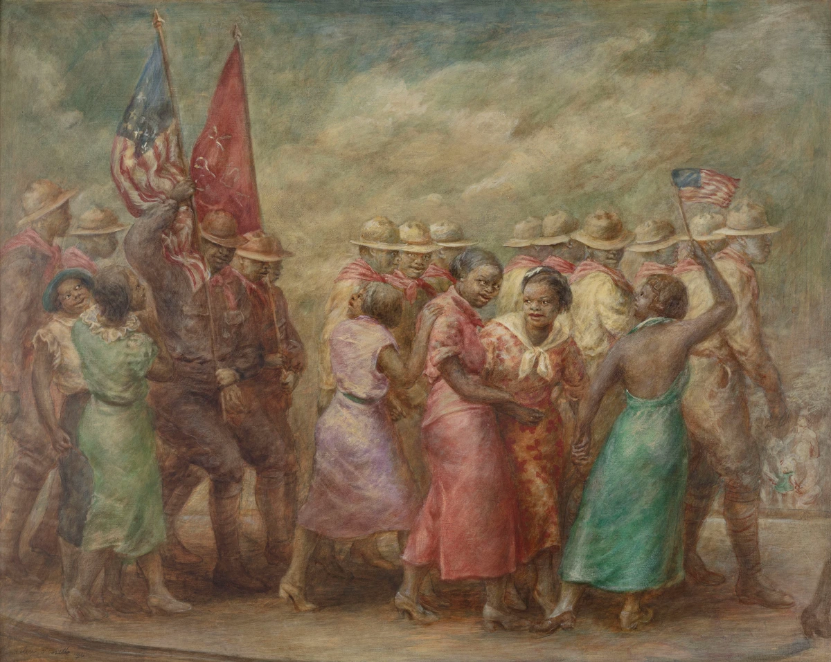 Helen Wessells, The Negro Troop, 1935-36