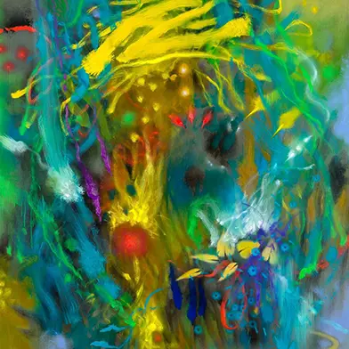Image from Carlos Jacanamijoy: Olor a tierra, at Almine Rech, Turenne