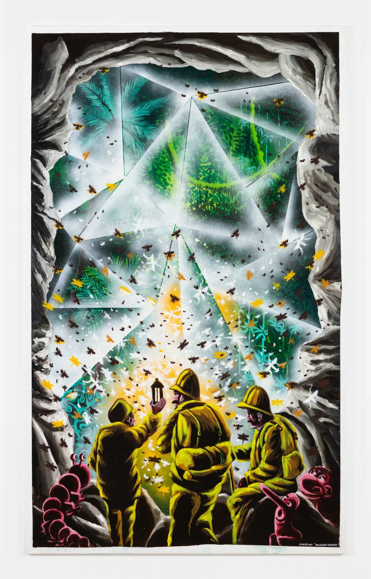 Hervé di Rosa, PELUCIDAR TREASURE, 2019