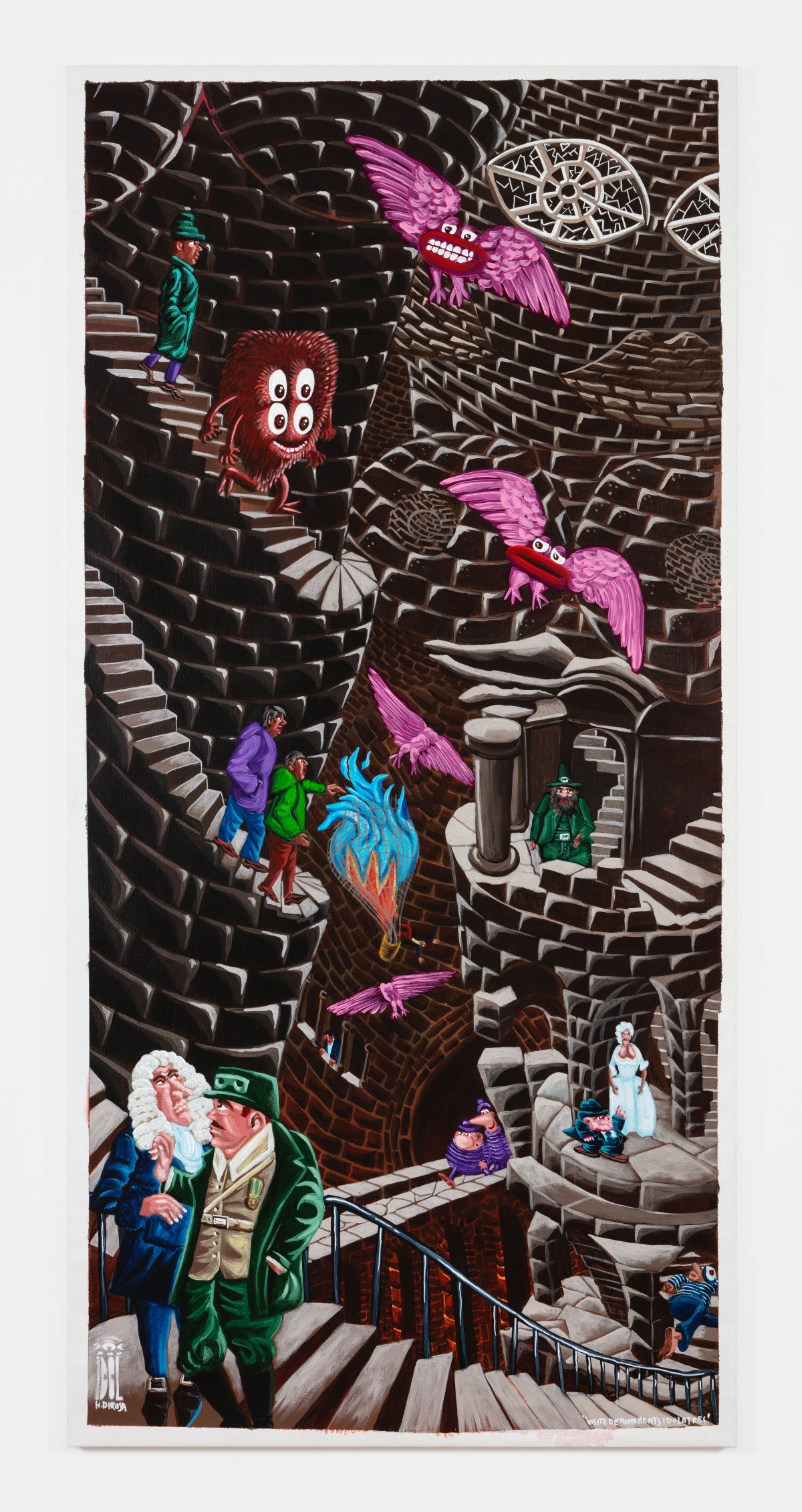 Hervé di Rosa, VISITE DES MONUMENTS IDOLÂTRES, 2019