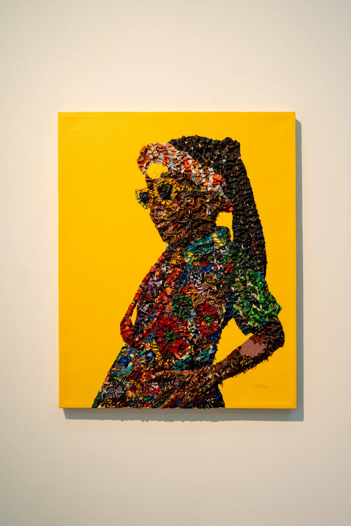 Marcellina Akpojotor, Summer Star (yellow), 2024