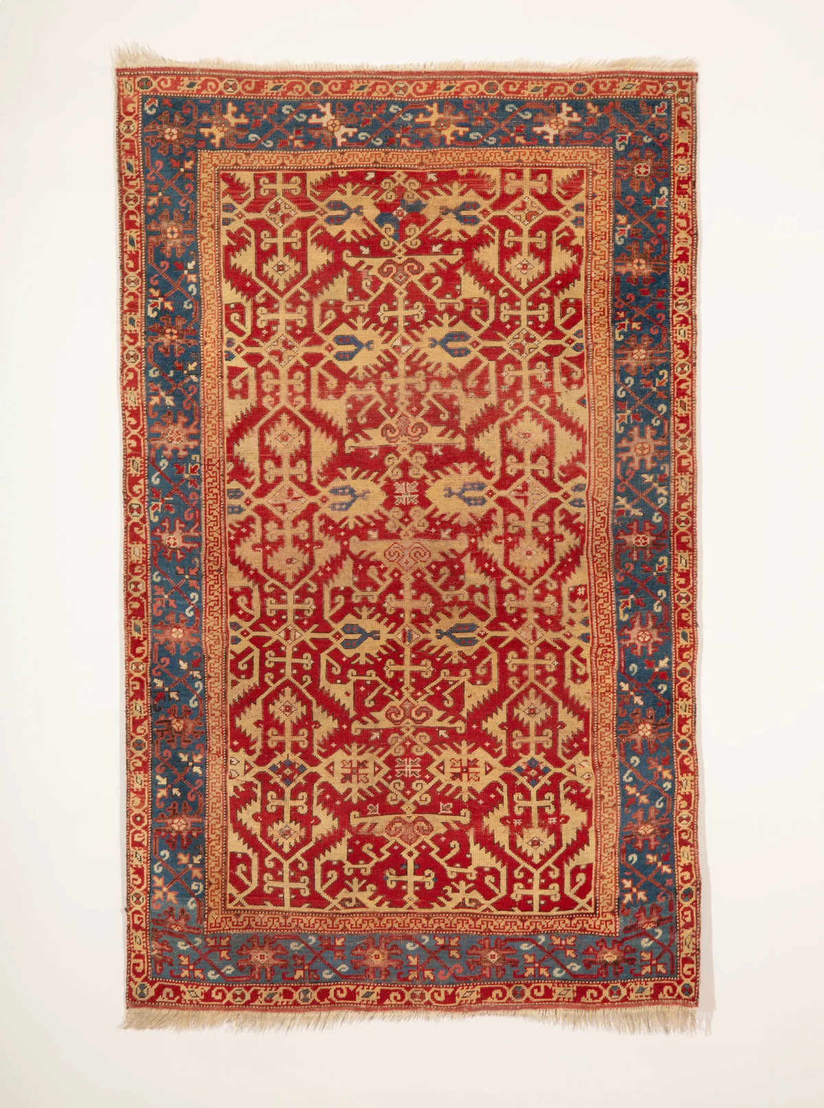 A complete 'Lotto' Arabesque rug, c. 1500-1525