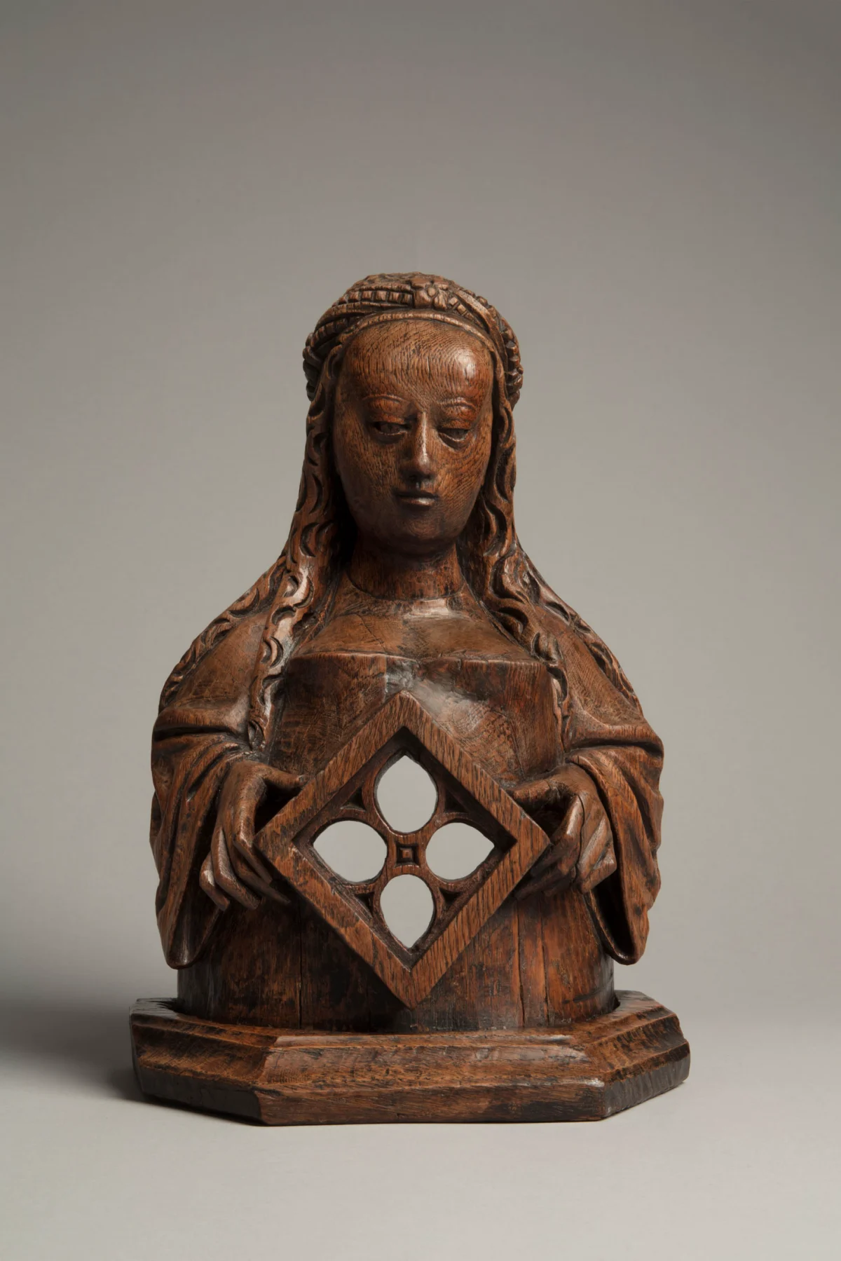 Reliquary bust of a female saint, c. 1500-1510