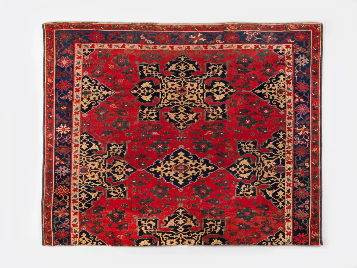 Part of an eight-lobed 'Star Ushak' carpet, 1550-1600