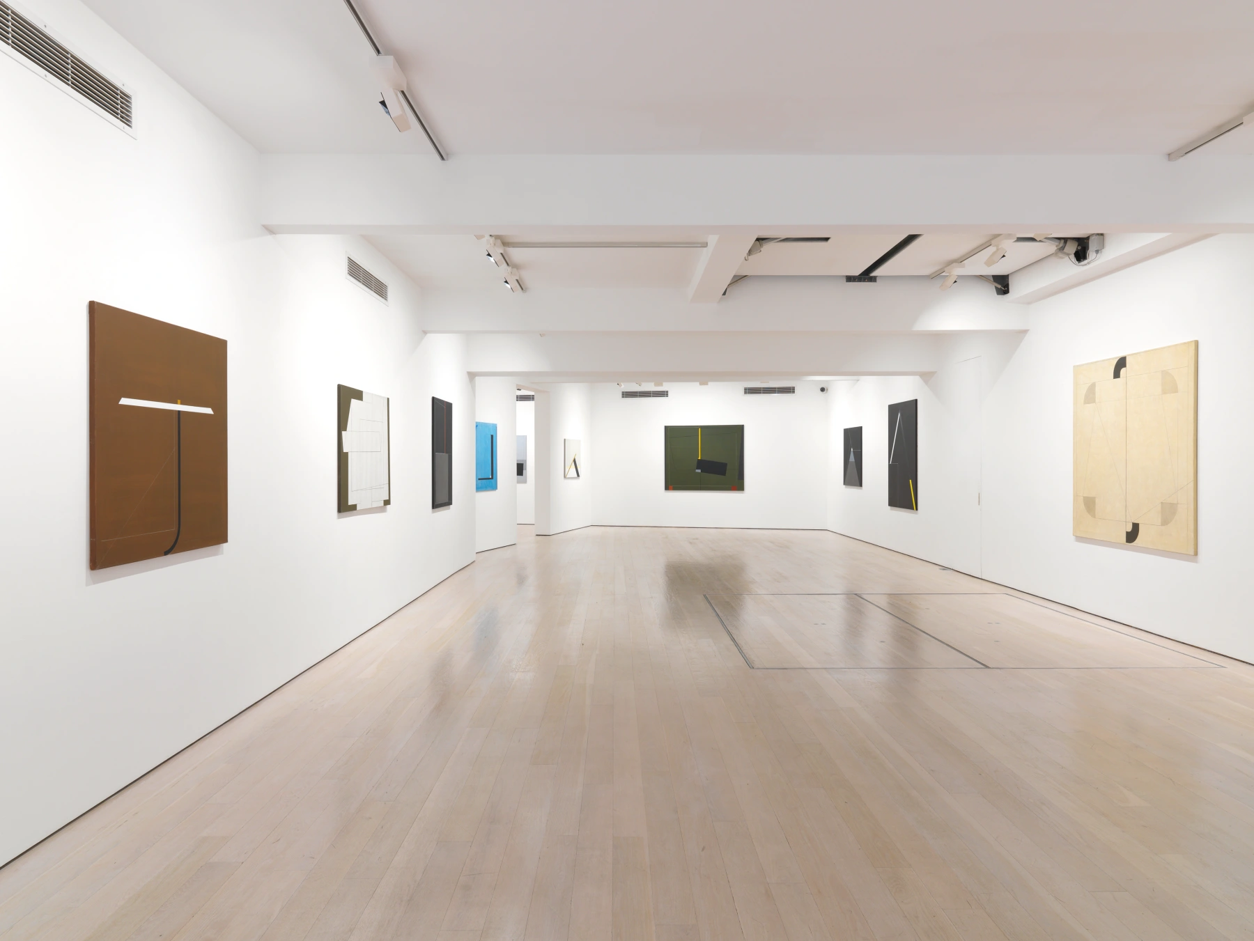 Image for Tamás Konok: Space & Line, at Annely Juda Fine Art