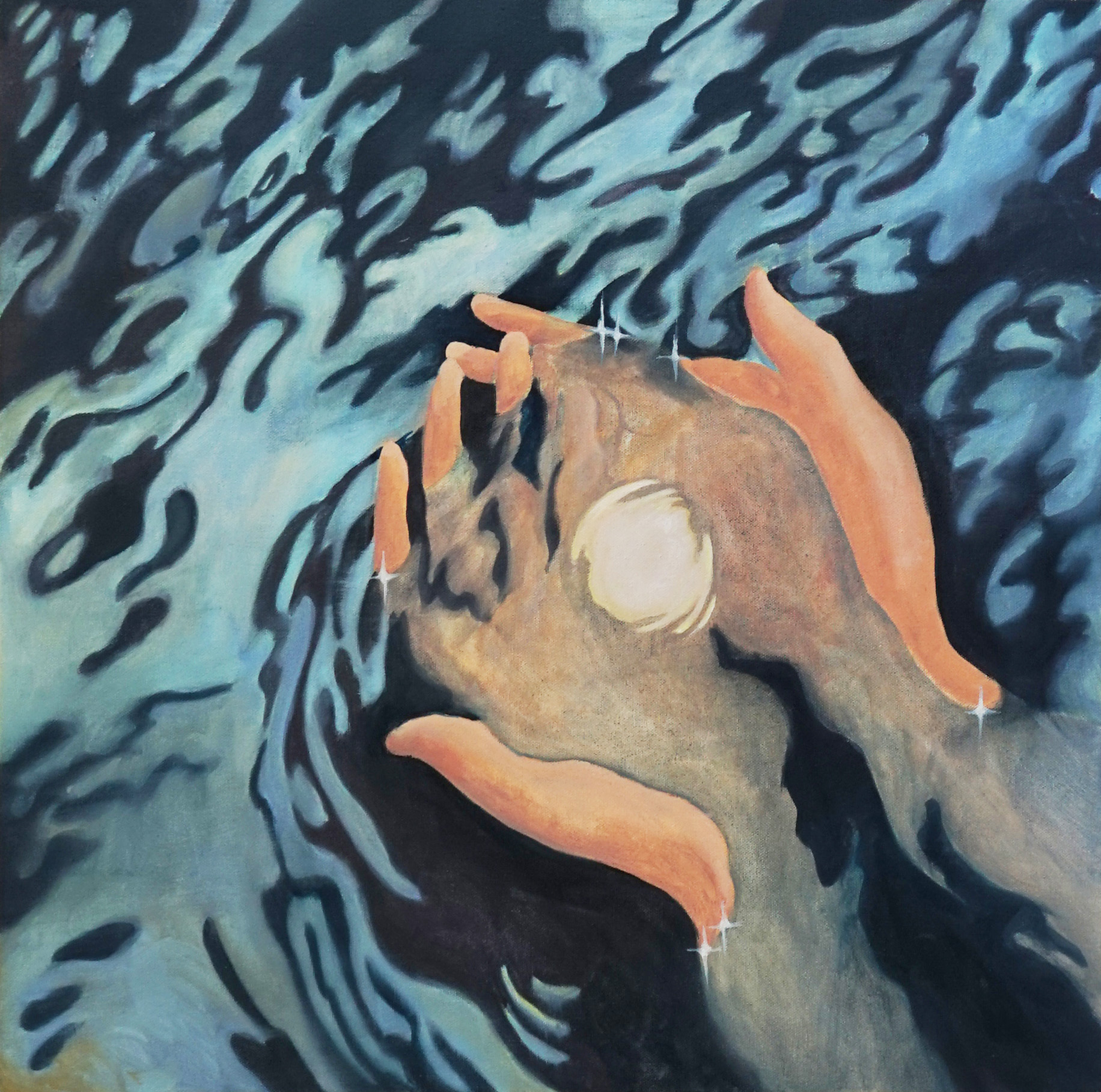 Cecilia Reeve, Catching a Moon, 2025