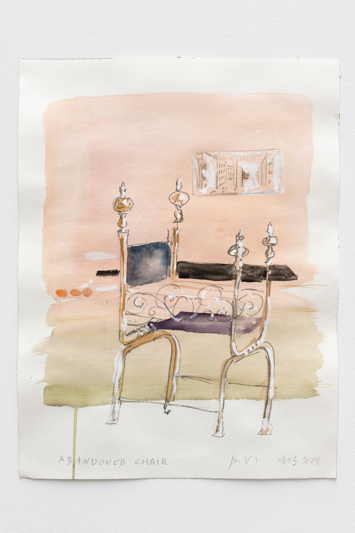 Jan Van Imschoot, Abandoned chair, 2024