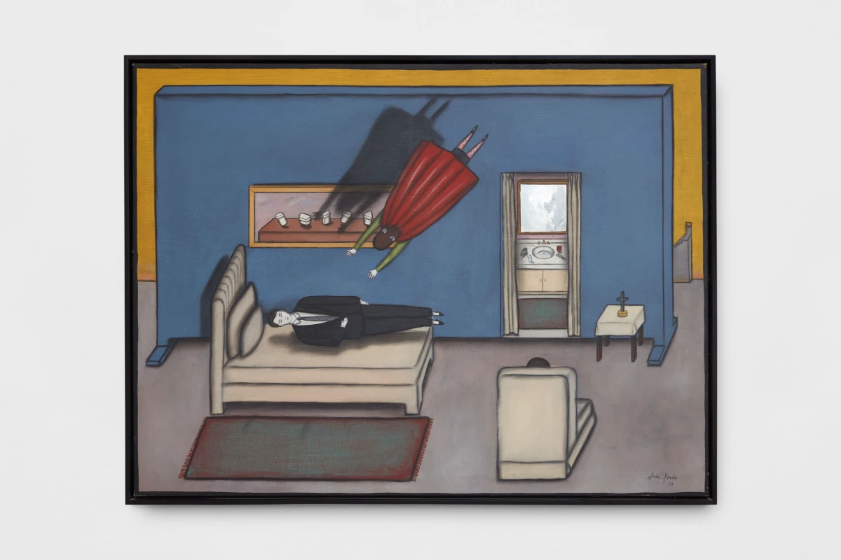 Julio Galán, Esperando la llegada, 1982