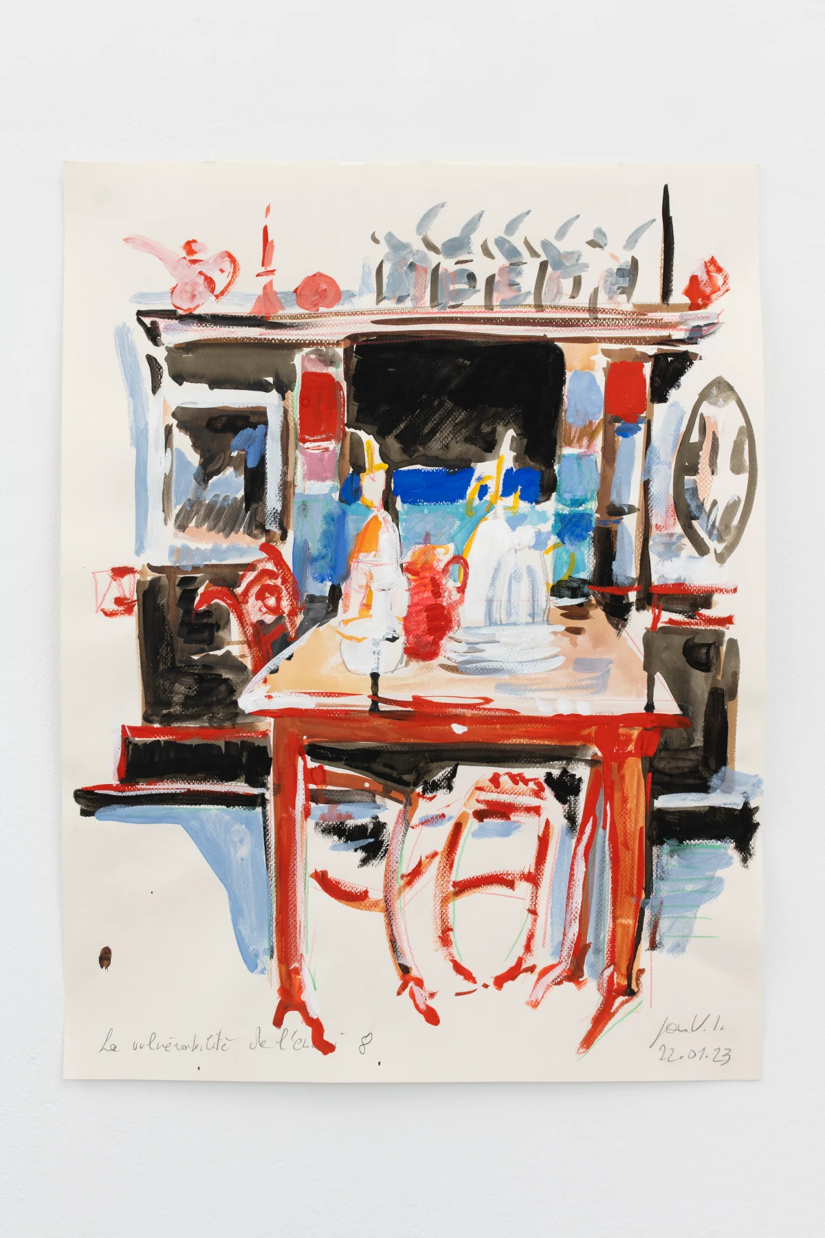 Jan Van Imschoot, La vulnérabilité de l'ennui 8, 2023