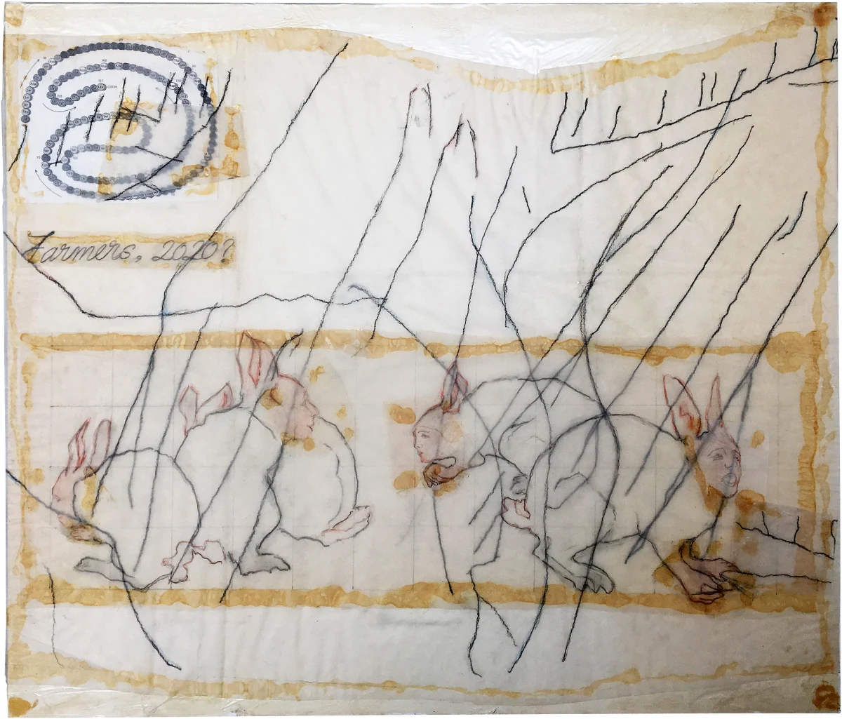 Jo Baer, Farmers, 2020?, 1990
