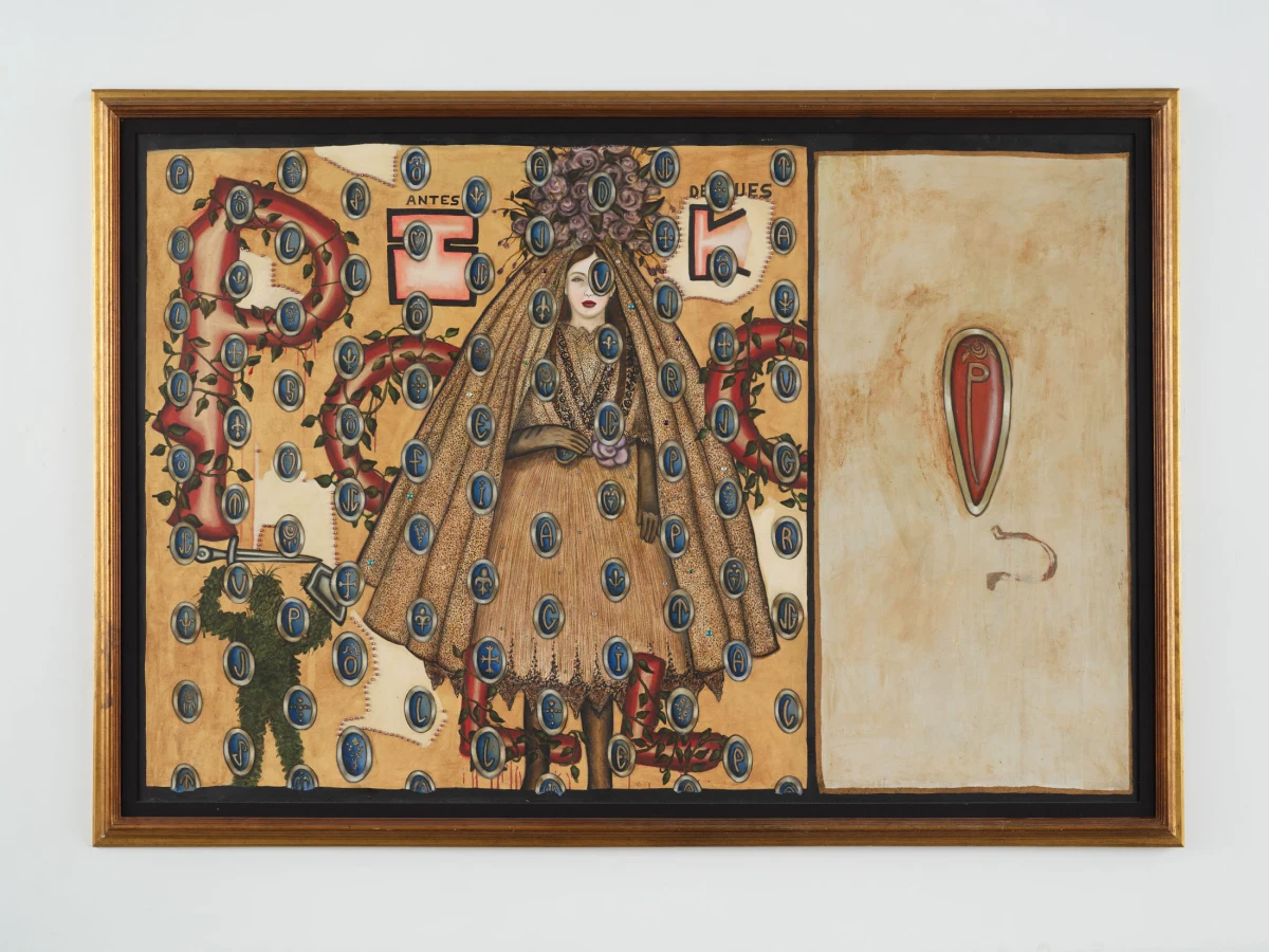 Julio Galán, La primera comunión / Antes y despues, 1987