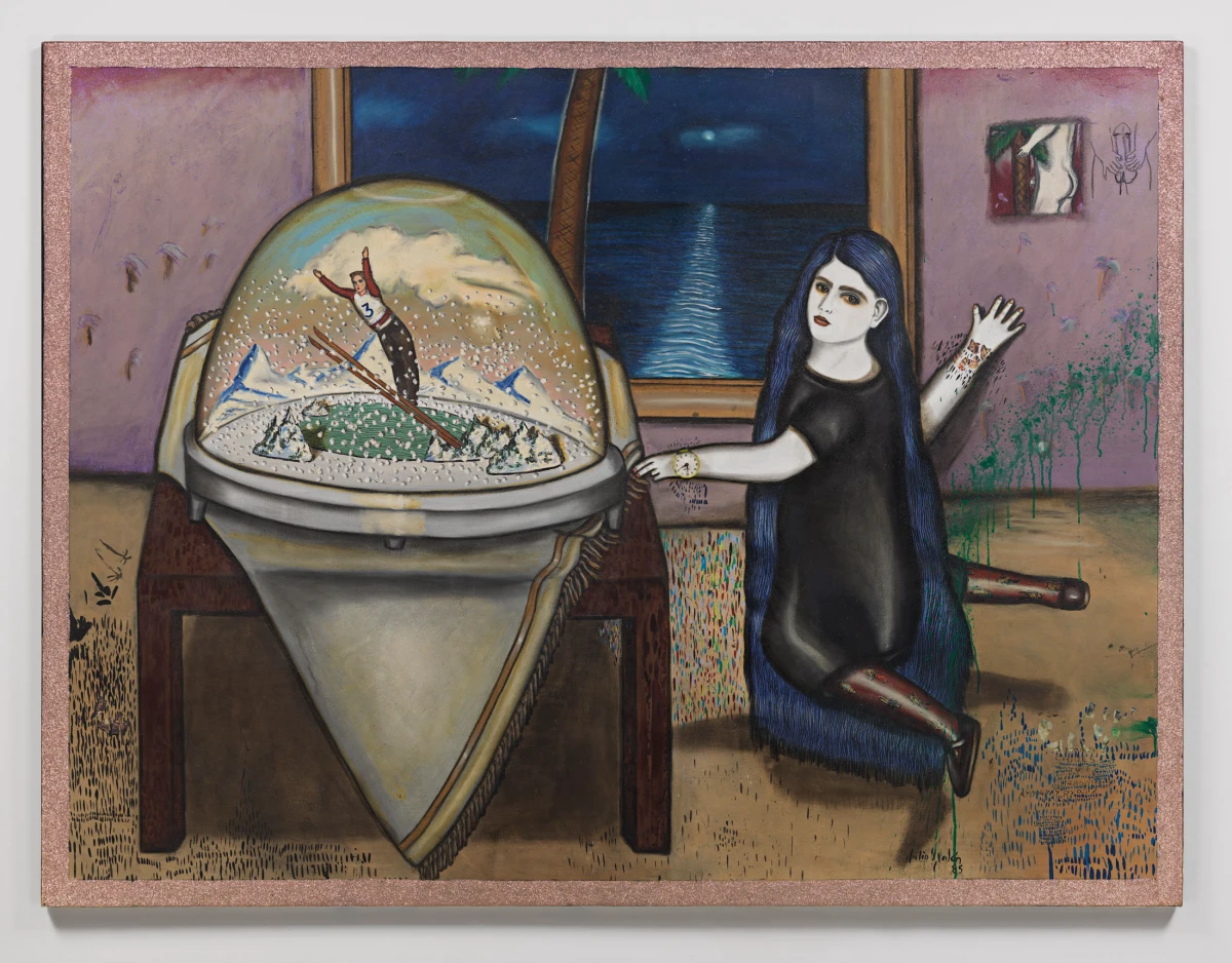 Julio Galán, Niña decidiendo si hace frio o calor, 1985