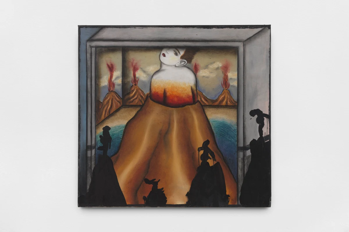 Julio Galán, Niño Volcan, 1985