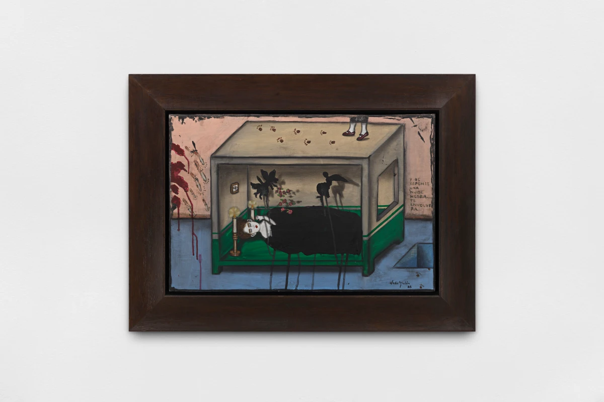 Julio Galán, Niño fingiéndose muerto, 1985