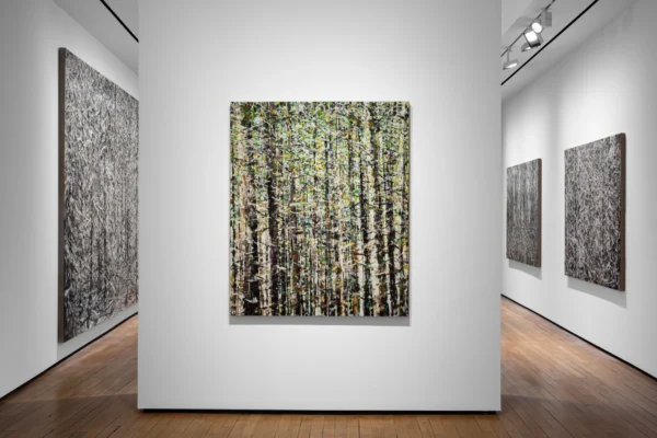 Philippe Cognée: Fragmented Landscapes @Templon, Paris  - GalleriesNow.net 