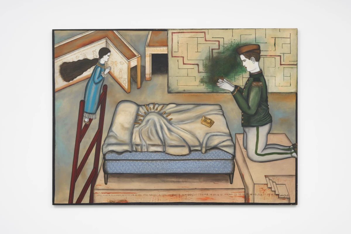 Julio Galán, Túnel de los santos, 1984