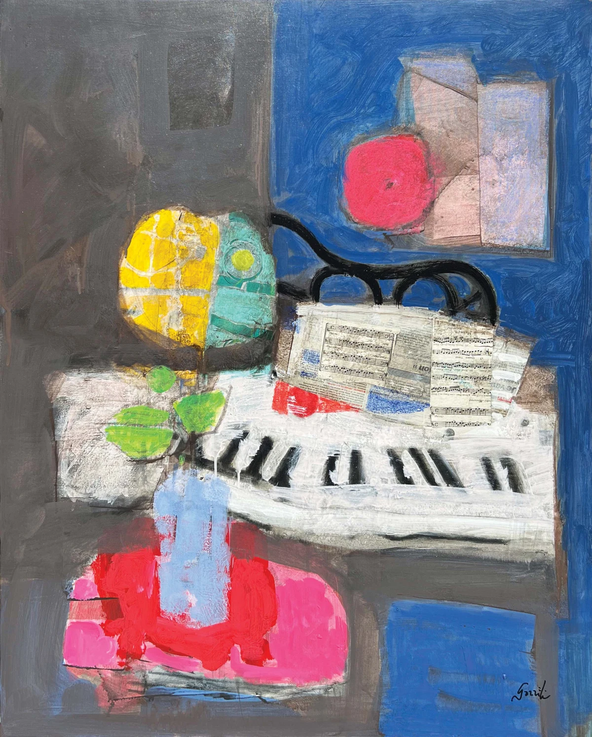 Gilles Gorriti, Le piano