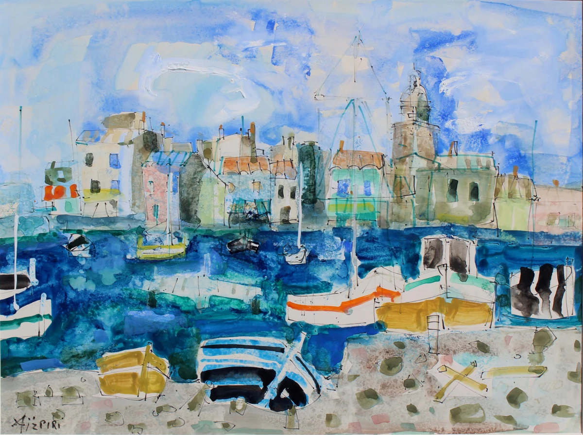 Paul Aïzpiri, Port de Saint-Tropez