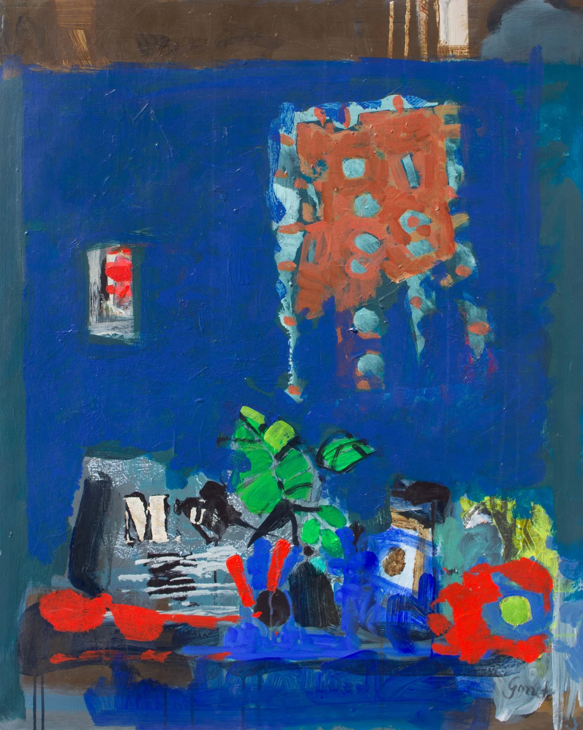 Gilles Gorriti, La table bleue