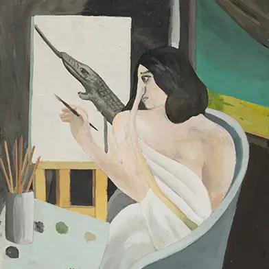 Image from Bruno Knutman: The Remote Viewer, at Galleri Magnus Karlsson