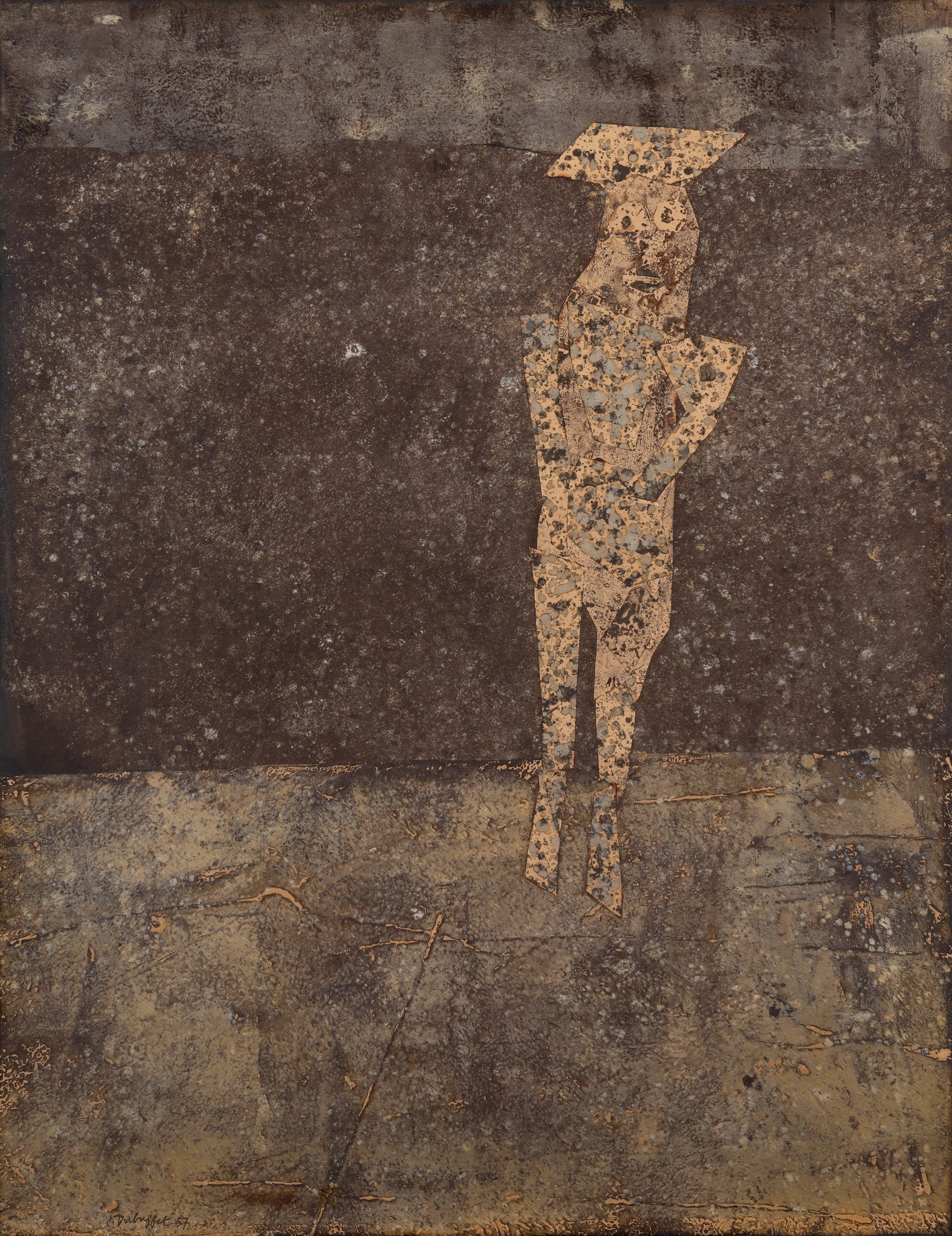 Jean Dubuffet, Rôdeur au site urbain, 1957