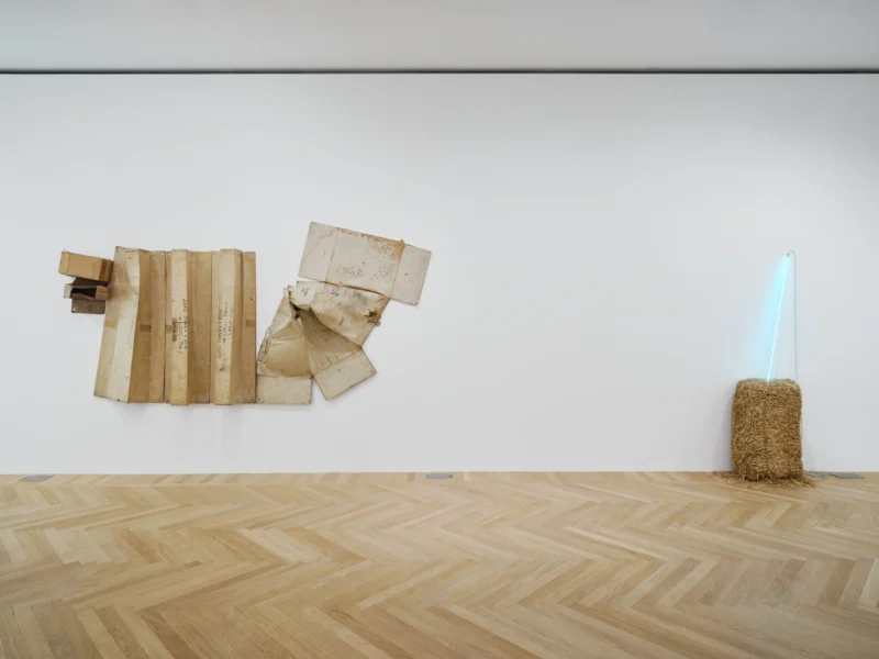 Image for De Maria, Fontana, Judd, Manzoni, Merz, Picasso, Rauschenberg, Serra, Warhol, at Gagosian, rue de Ponthieu