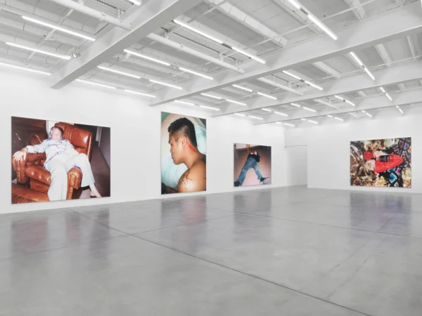 Steven Shearer: The Golden Recline @Galerie Eva Presenhuber, Maag Areal, Zürich  - GalleriesNow.net 