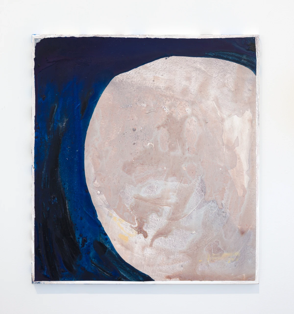 Cordy Ryman, Blue Held Moon, 2025