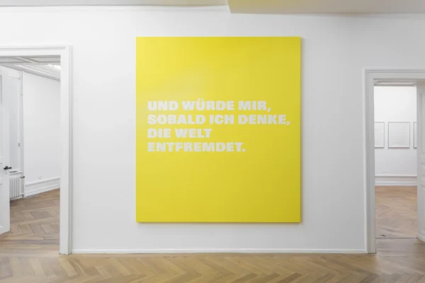 Rémy Zaugg: In Erinnerung @Mai 36 Galerie, Zürich  - GalleriesNow.net 
