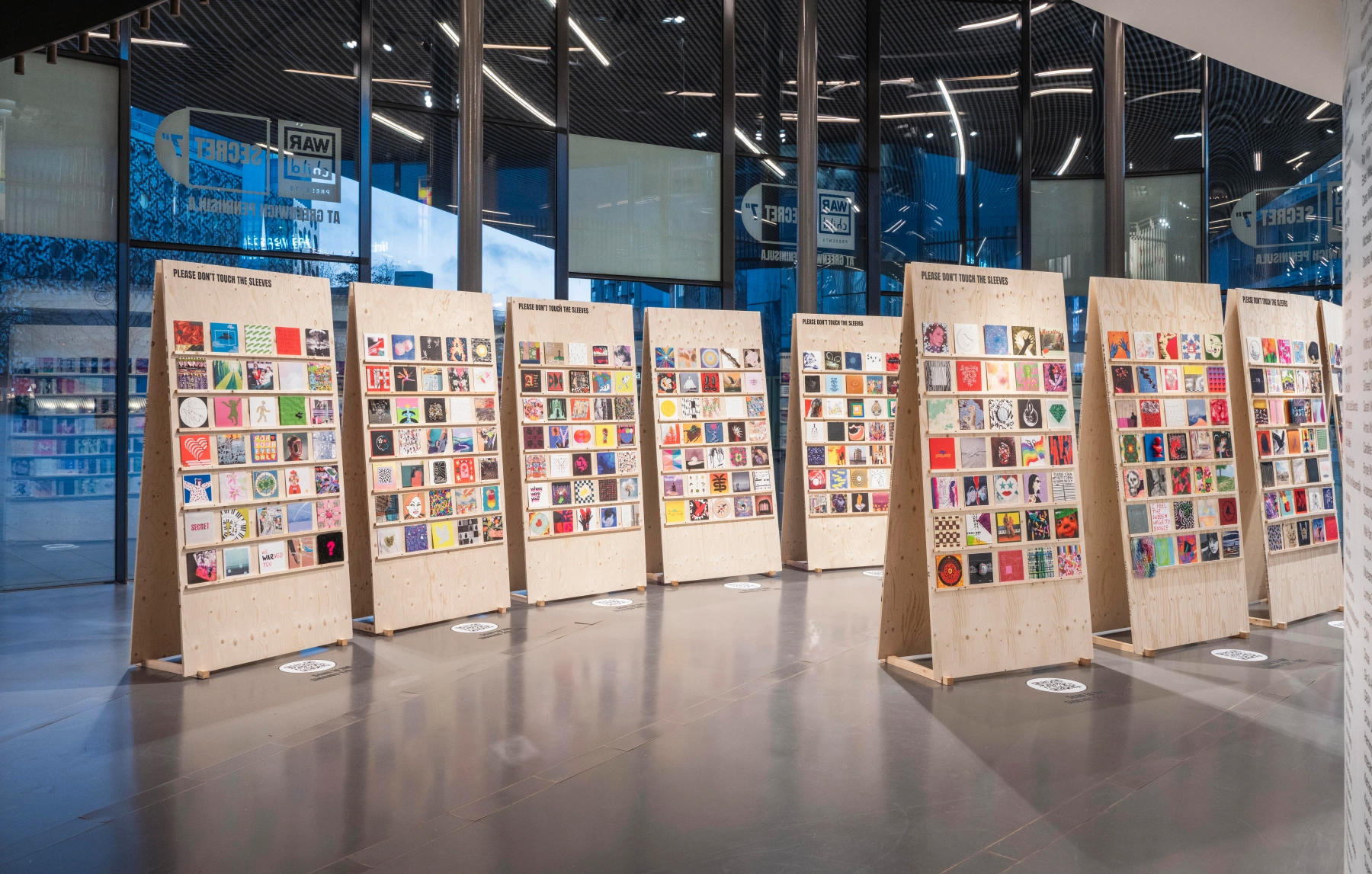 Image for War Child Presents Secret 7” at Greenwich Peninsula, at NOW Gallery