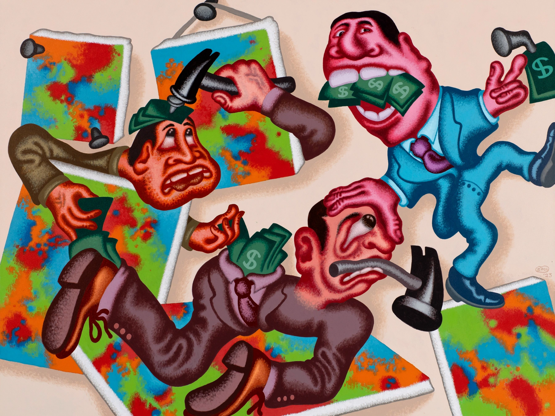Image for Peter Saul, at Saatchi Yates